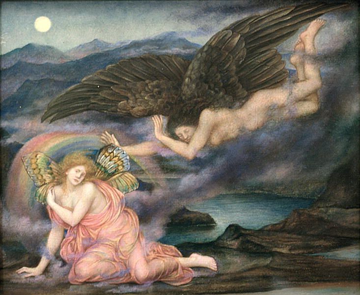 'Death of a Butterfly', Evelyn De Morgan