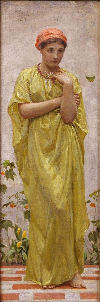 'The Green Butterfly', Albert Joseph Moore