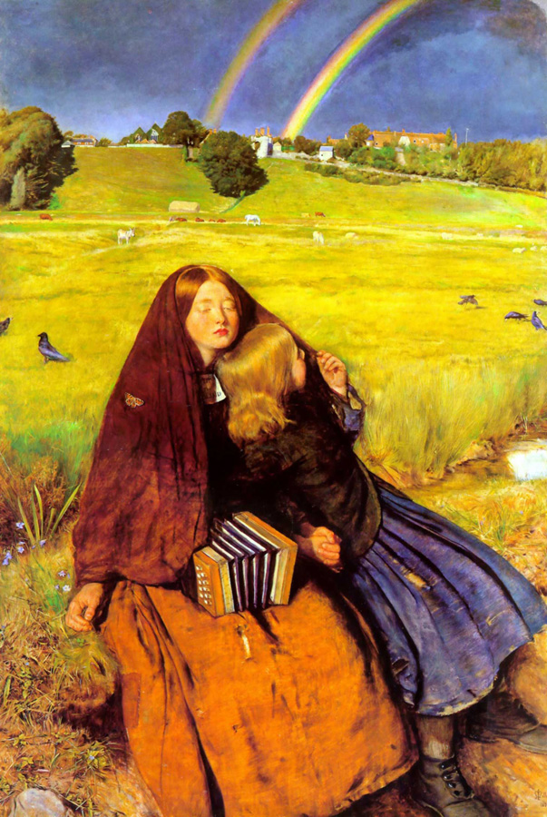 'The Blind Girl', Sir John Everett Millais