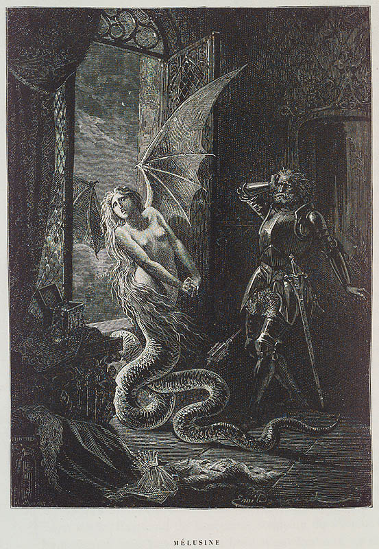 'Melusine', Gustave Doré