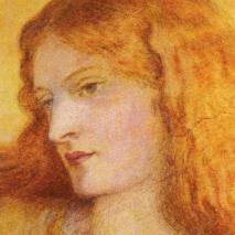 Woman in Yellow by Dante Gabriel Rossetti