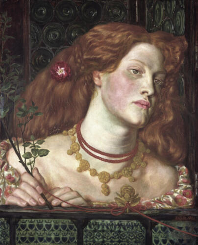 Fanny Cornforth as Fair Rosamund by Dante Gabriel Rossetti