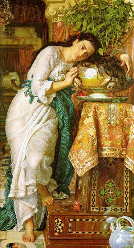 'Isabella and the Pot of Basil', William Holman Hunt