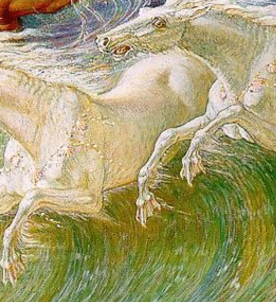 The Horses of Neptune - Pre-Raphaelite Sisterhood