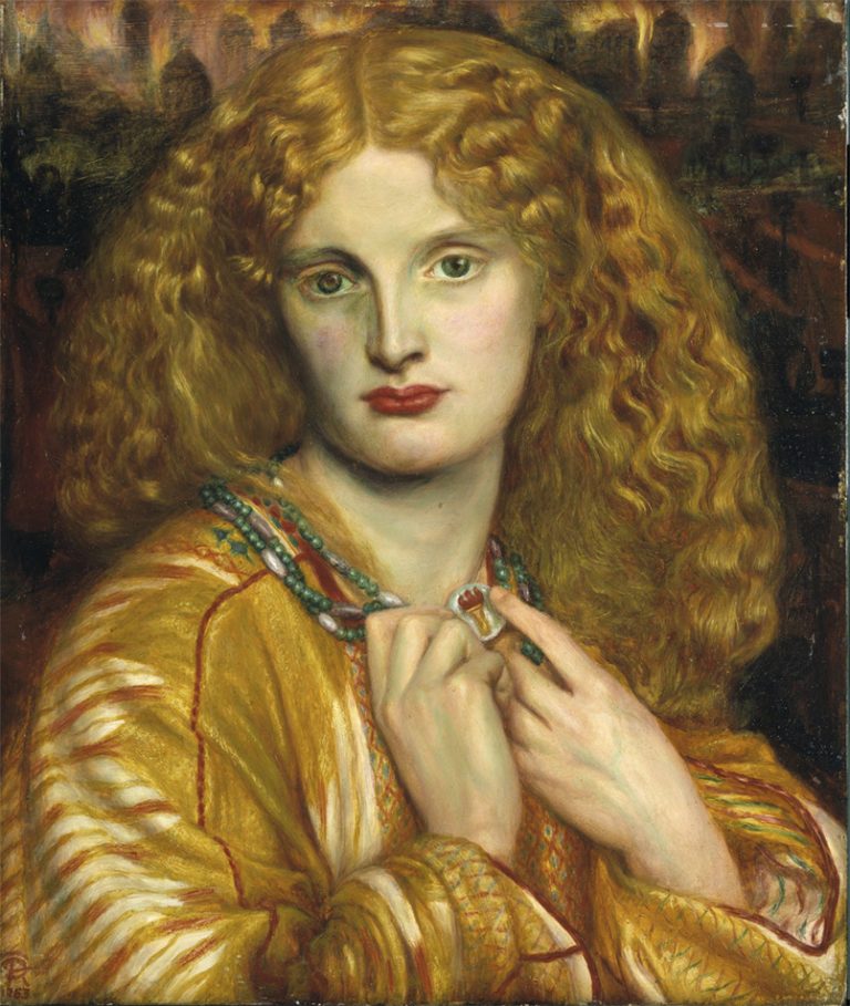 #WombatFriday Helen of Troy Pre Raphaelite Sisterhood