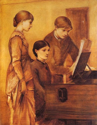 The Burne-Jones Family: Georgie with her children Philip and Margaret